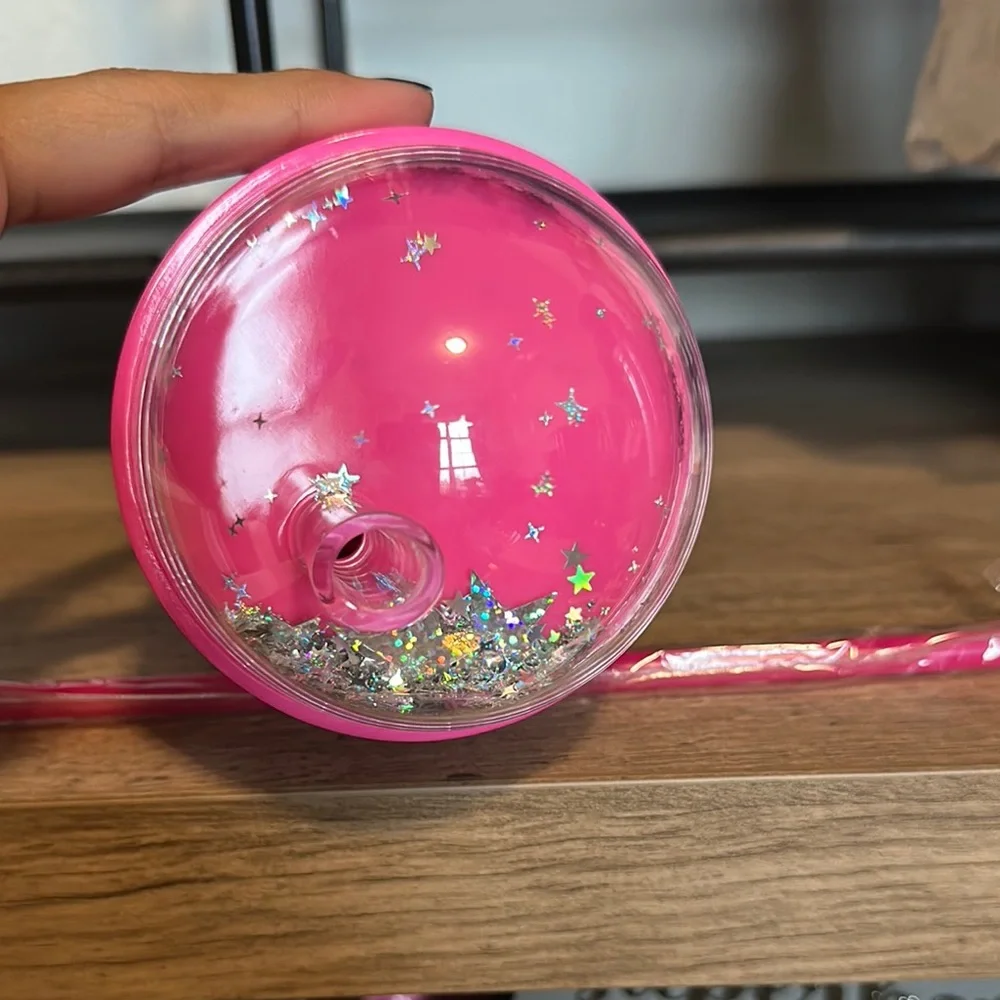 Barbie Pink Party Favor Tumbler with Straw‎ 600ml PBA Free